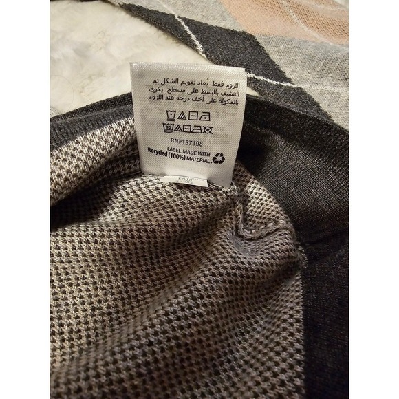 Charter Club Cardigan Preppy Style Pink and Gray Women's Size Medium - Picture 8 of 10